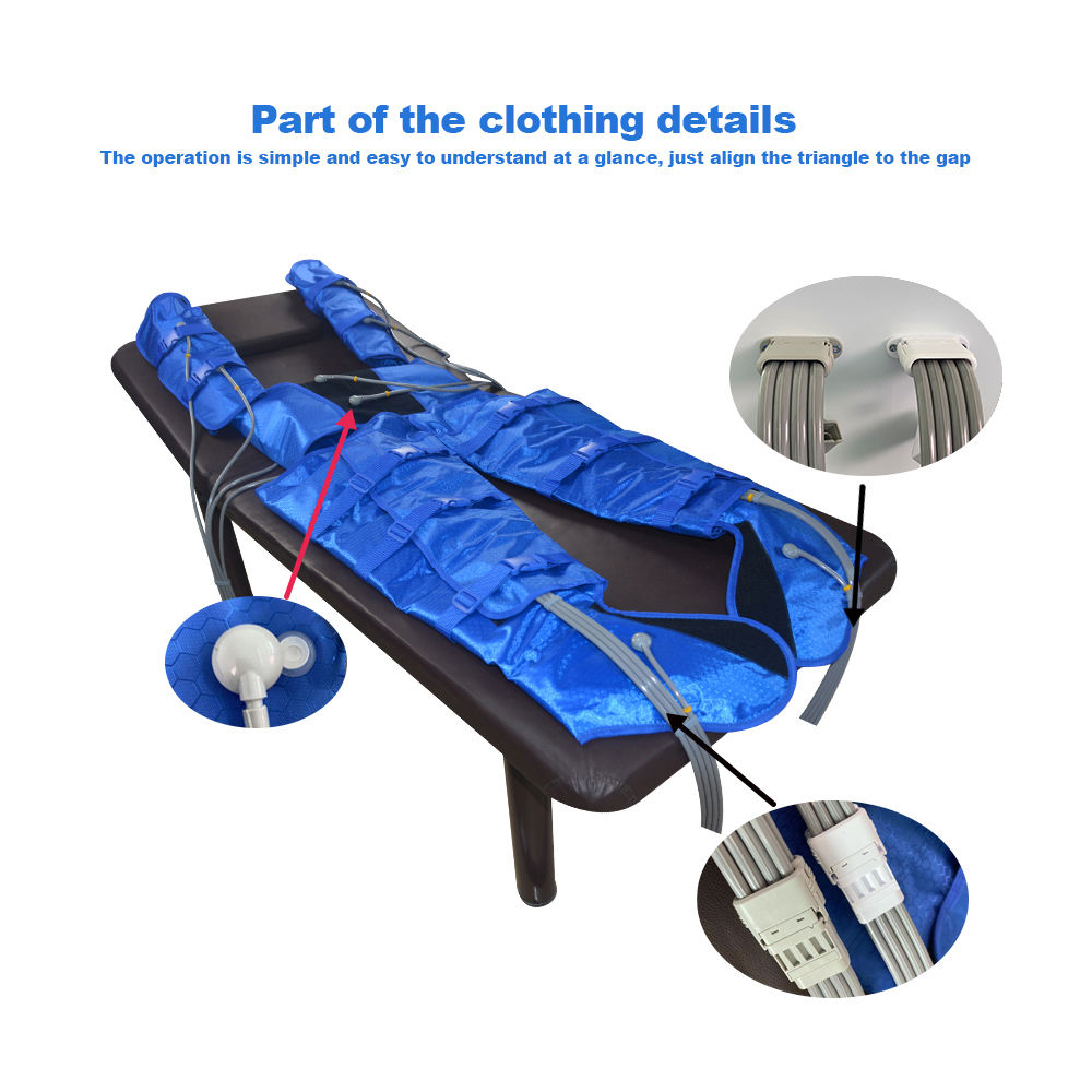 16 Airbags Lymphatic Pressotherapy Body Shaping Beauty Instrument VB8310 - Image 2