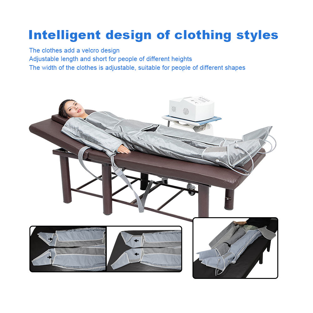 24 Airbags Lymphatic Drainage Machine With Air Pressure Body Slimming Suit VB8310K - Image 2