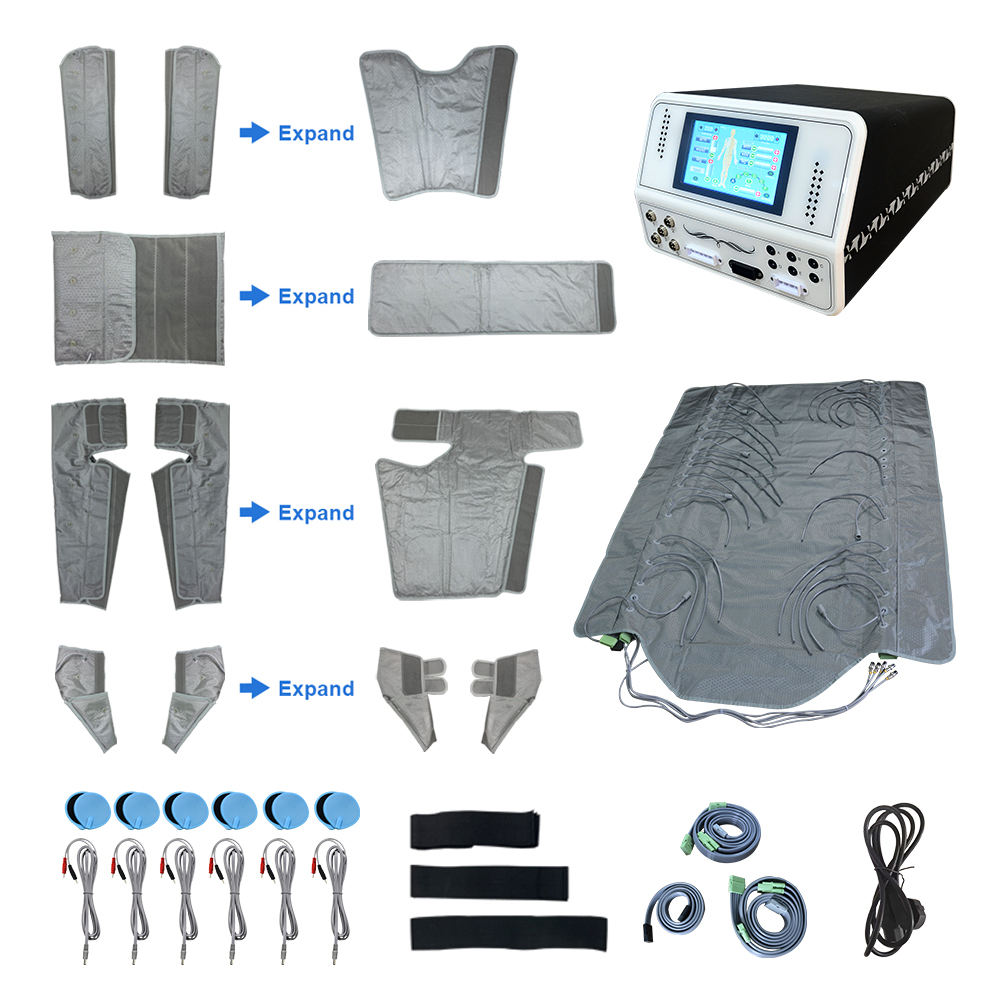 Pressotherapy Suit Air Pressure Machine With Infrared Heating VB8350E - Image 5
